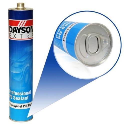 Dayson Silikon Extra Poliüretan Mastik Siyah 280 Ml